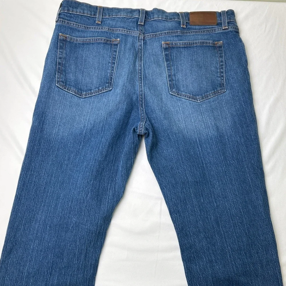 Tommy Jeans Mens Straight Leg Stretch Denim Jeans Size 38x30 Blue Classic Casual